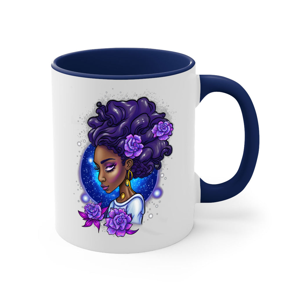 Sparkling Black Girl Design 7#- Black women - Girls-Mug / Coffee Cup
