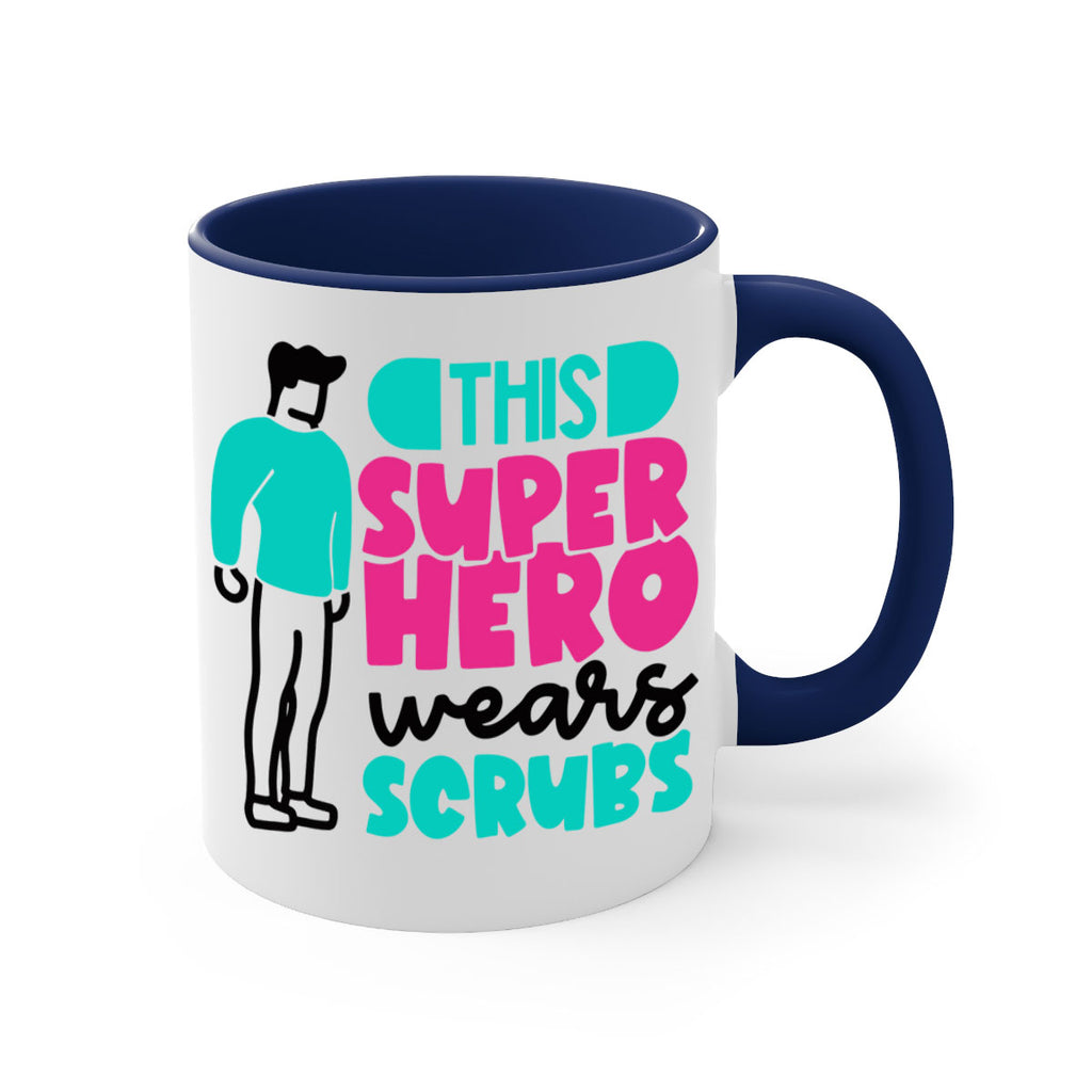 This Superhero Wears Scrubs Style Style 19#- nurse-Mug / Coffee Cup