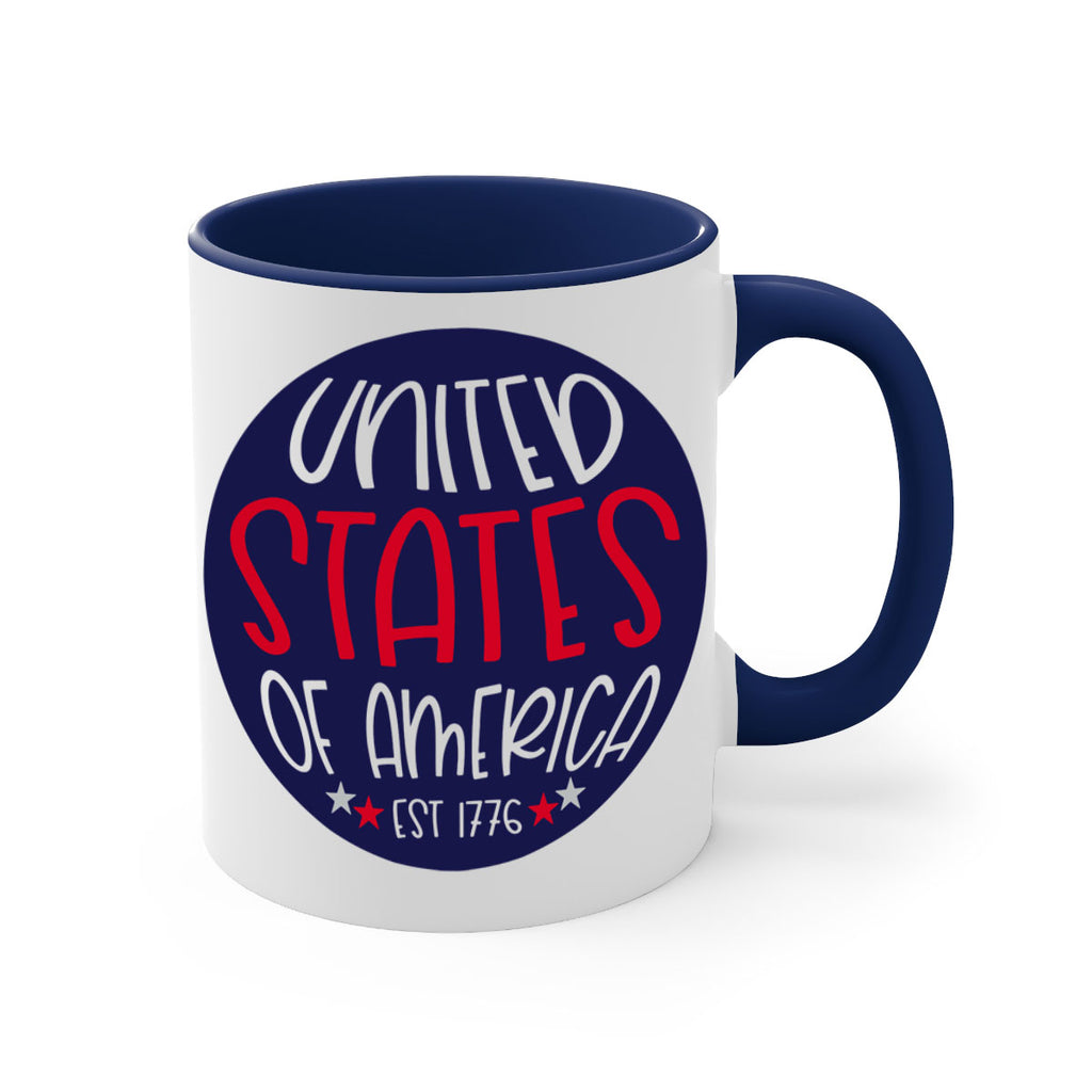 United States Of America Est Style 176#- 4th Of July-Mug / Coffee Cup