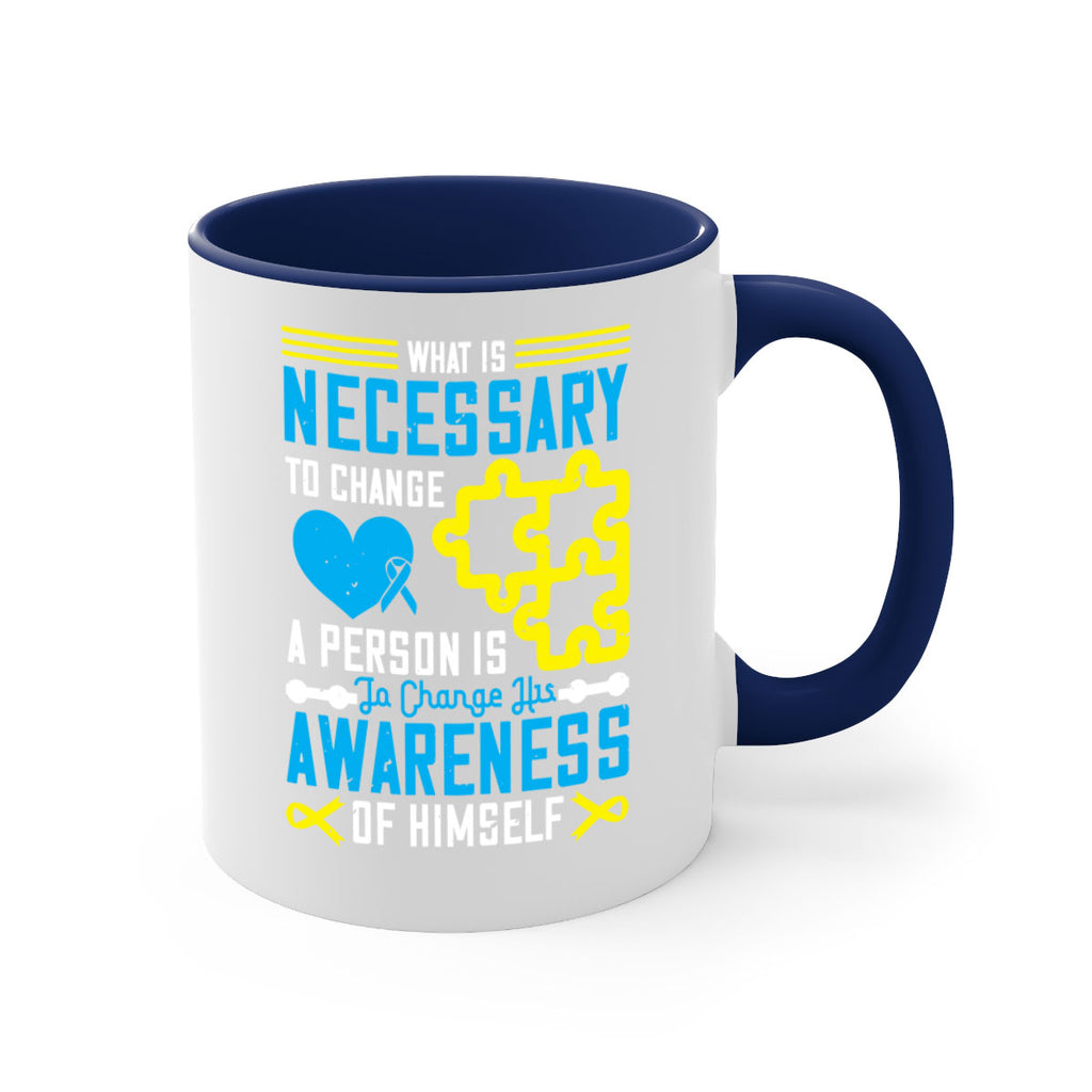 What is necessary to change a person is to change his awareness of himself Style 8#- Self awareness-Mug / Coffee Cup