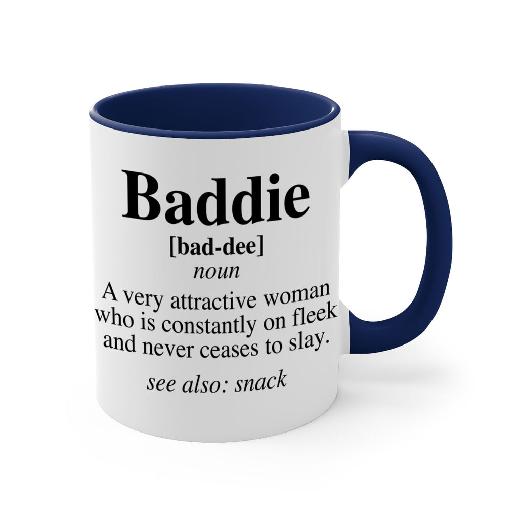 baddie definition 269#- black words - phrases-Mug / Coffee Cup