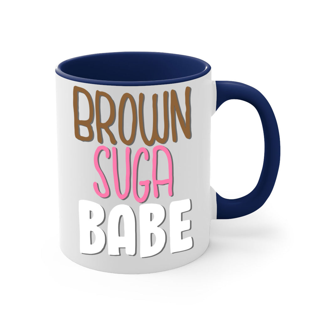 brown suga babe 190#- black words - phrases-Mug / Coffee Cup