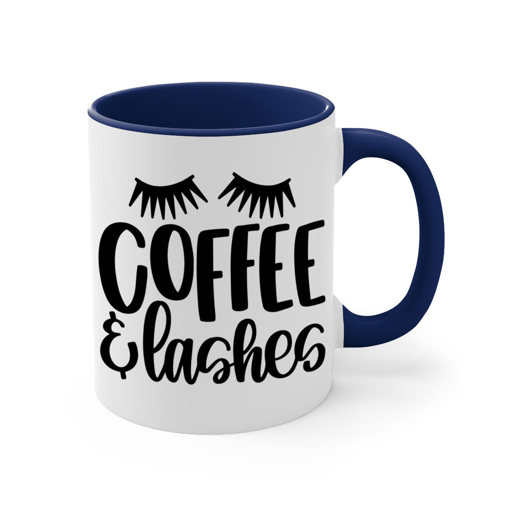 coffee lashes 177#- coffee-Mug / Coffee Cup