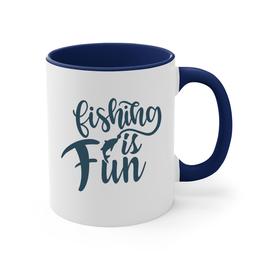 fishing is fun 147#- fishing-Mug / Coffee Cup