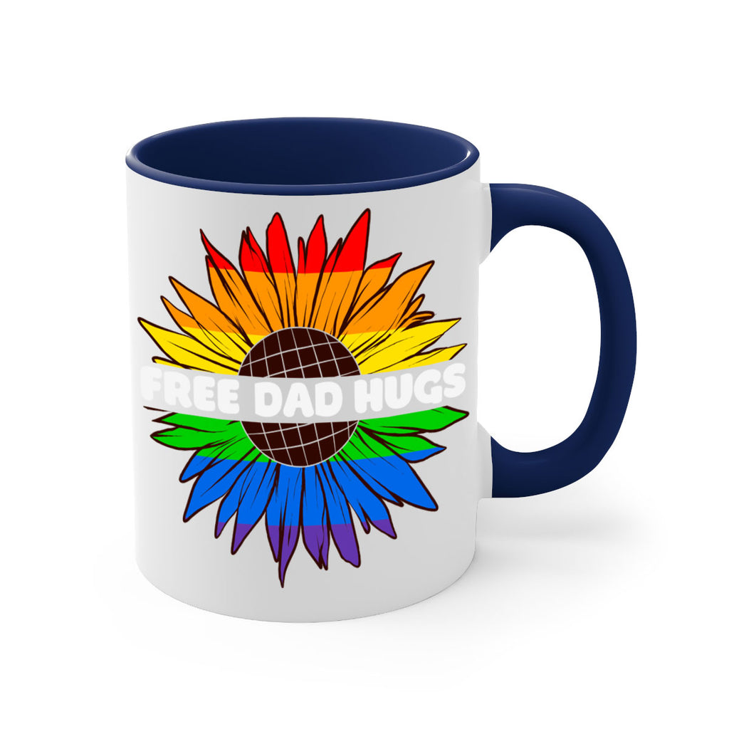 free dad hugs pride lgbt lgbt 140#- lgbt-Mug / Coffee Cup