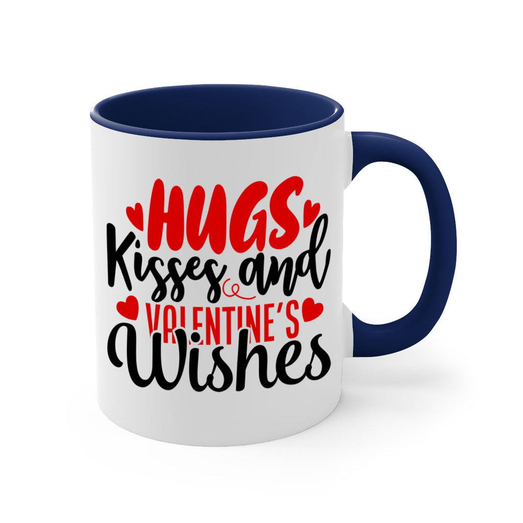 hugs kisses and valentines wishes 78#- valentines day-Mug / Coffee Cup