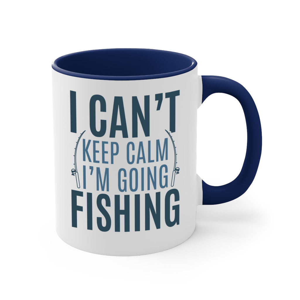 i cant keep calm 115#- fishing-Mug / Coffee Cup