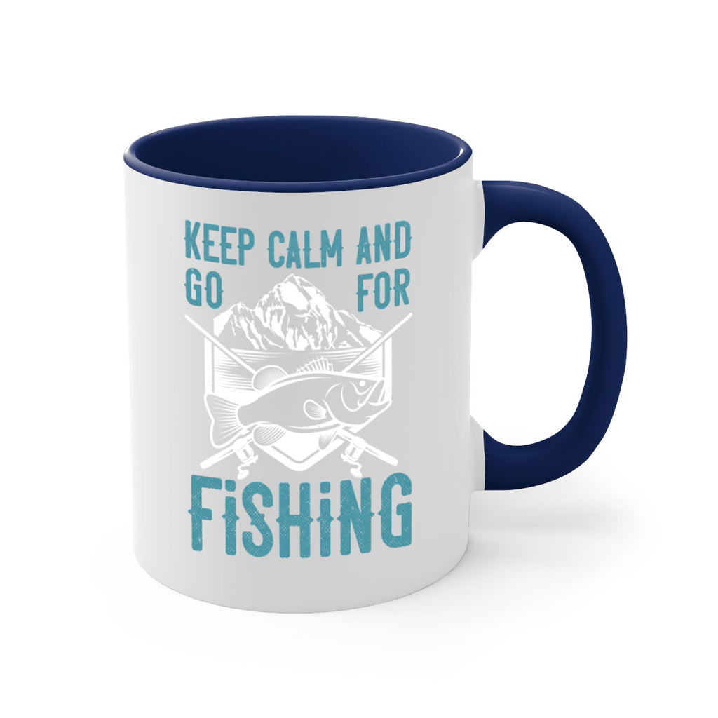 keep calm and go for fishing 247#- fishing-Mug / Coffee Cup