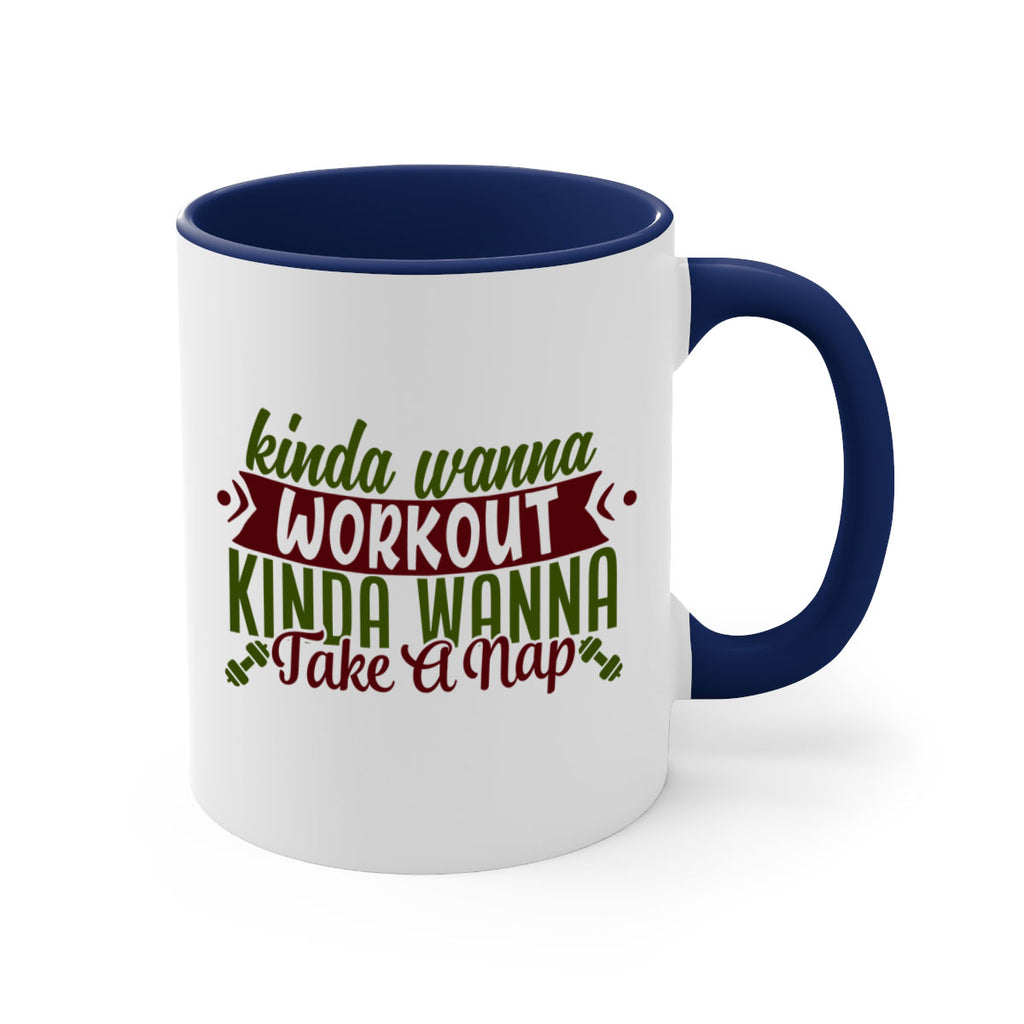 kinda wanna workout kinda wanna take a nap 34#- gym-Mug / Coffee Cup