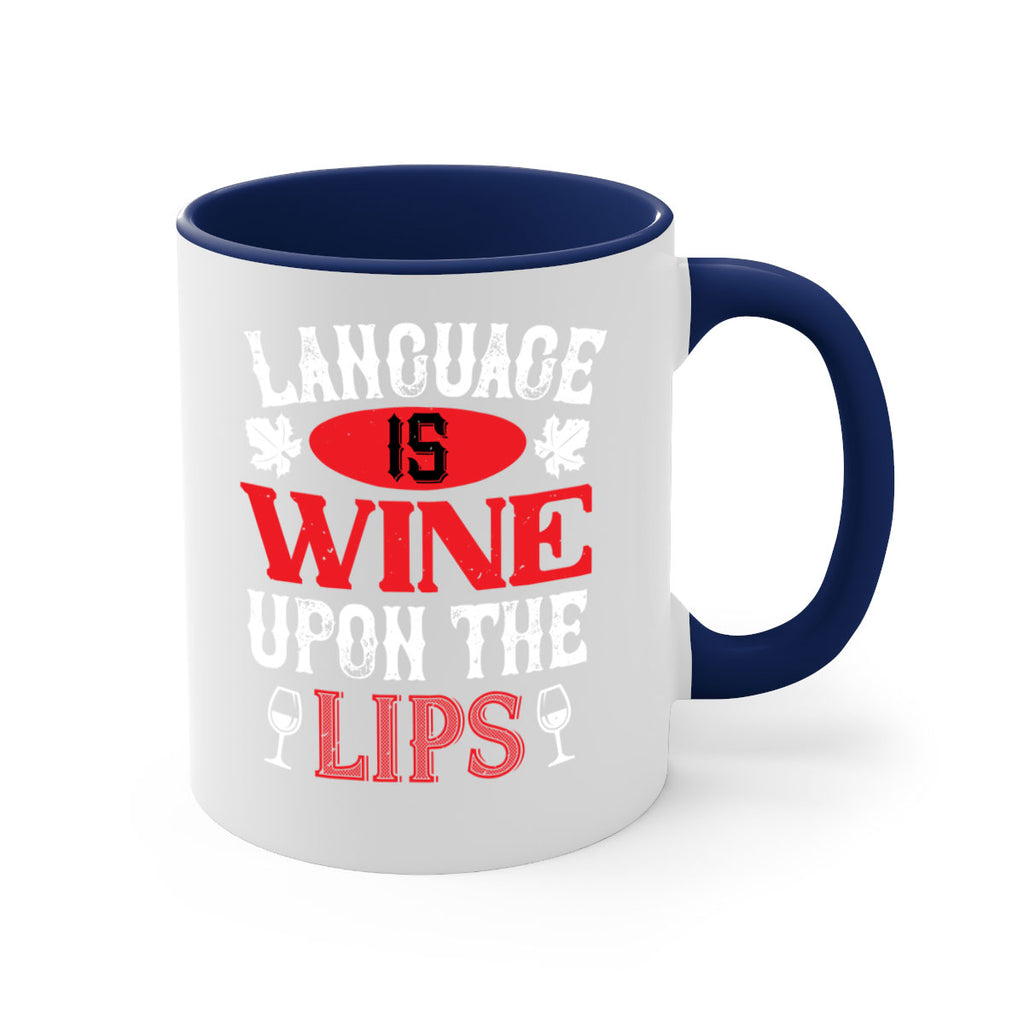 language is wine upon the 72#- wine-Mug / Coffee Cup