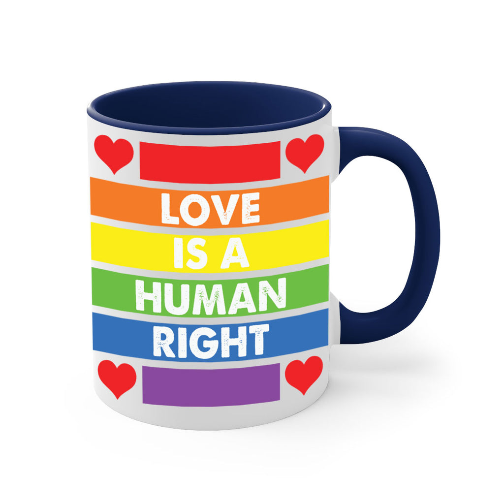 love is a human right lgbt 86#- lgbt-Mug / Coffee Cup