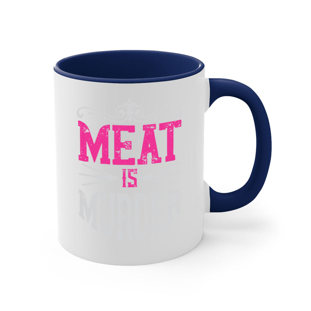 meat is murder 121#- vegan-Mug / Coffee Cup