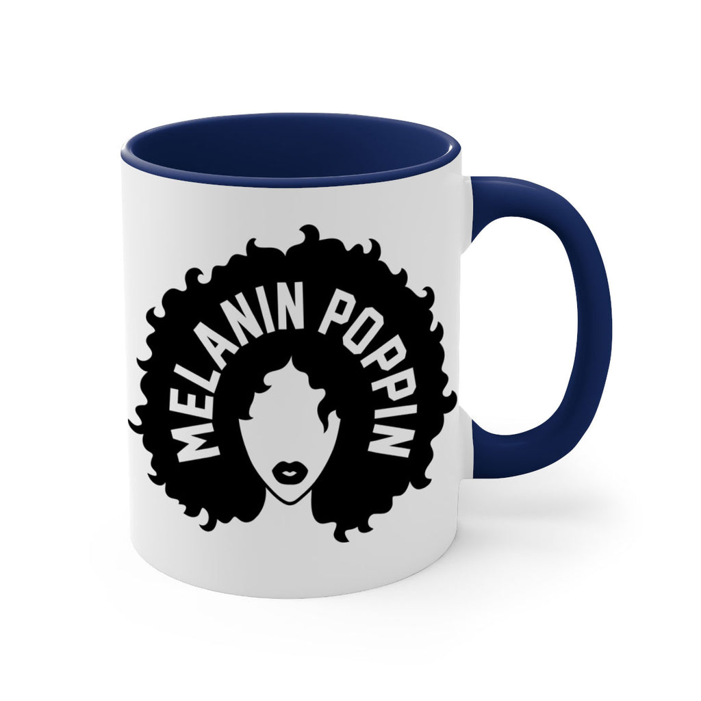 melanin poppin 26#- Black women - Girls-Mug / Coffee Cup