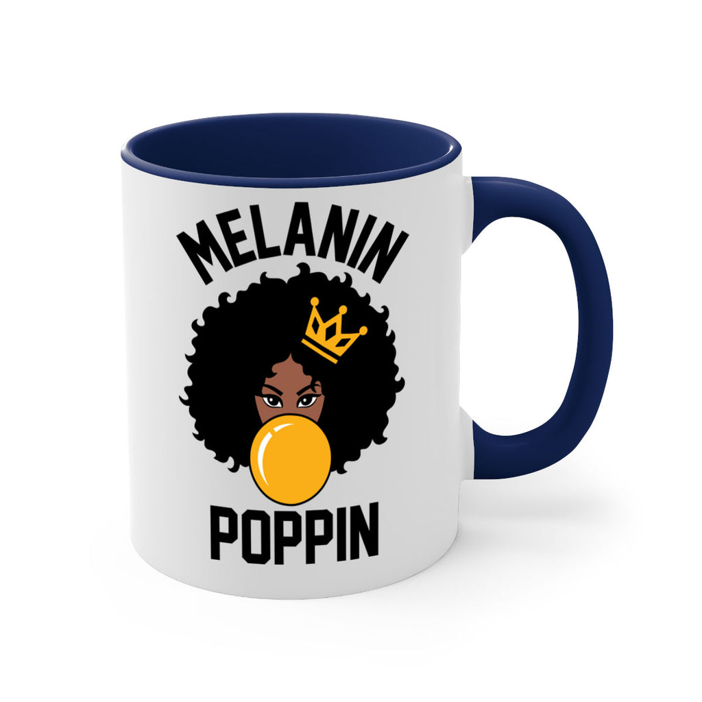 melanin poppin afro girl 25#- Black women - Girls-Mug / Coffee Cup