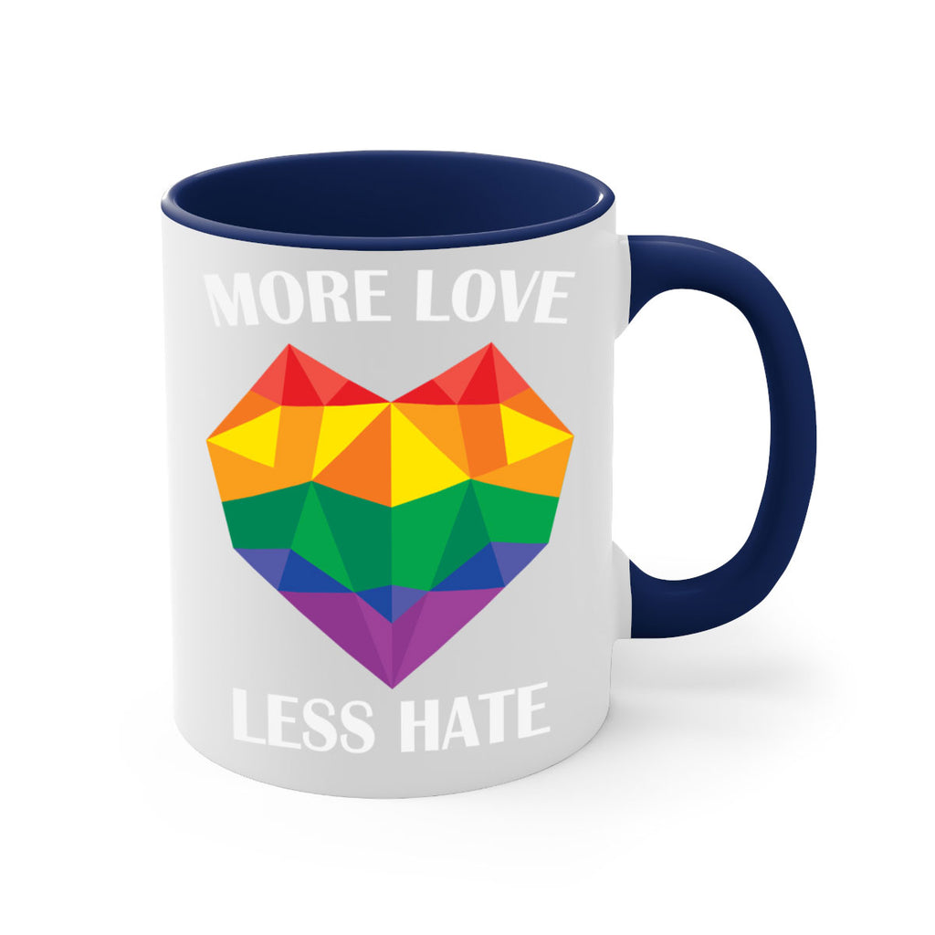 more love less hate lgbt lgbt 78#- lgbt-Mug / Coffee Cup