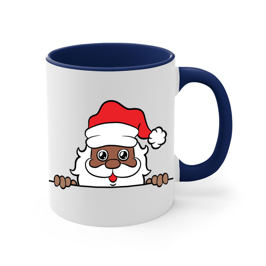 peekaboo black santa 19#- Black men - Boys-Mug / Coffee Cup