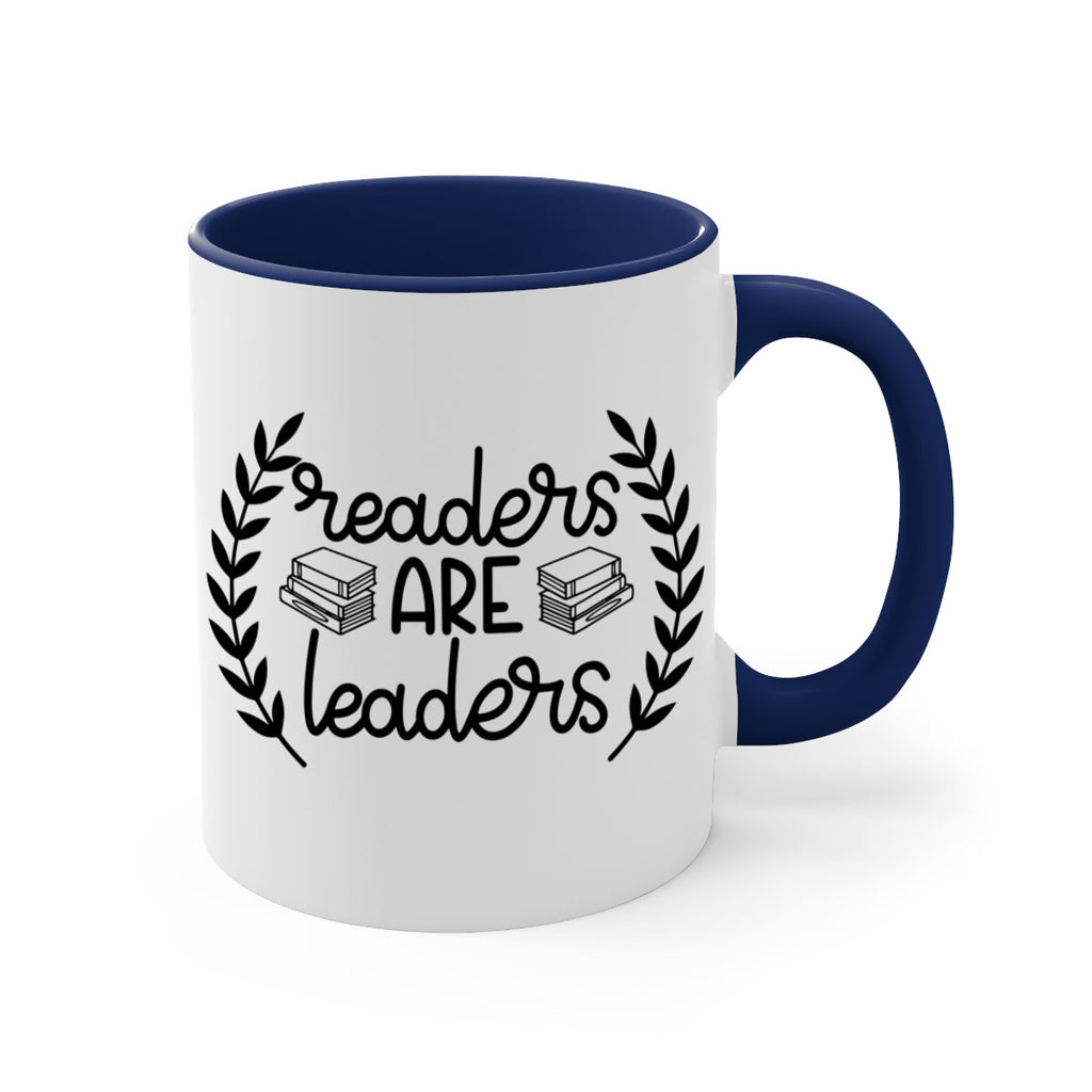 readers are leaders 33#- Reading - Books-Mug / Coffee Cup