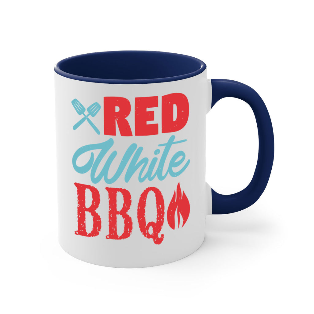 red white bbq 15#- bbq-Mug / Coffee Cup