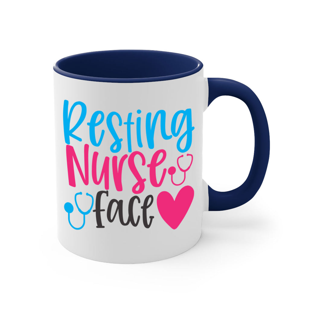 resting nurse face Style Style 56#- nurse-Mug / Coffee Cup