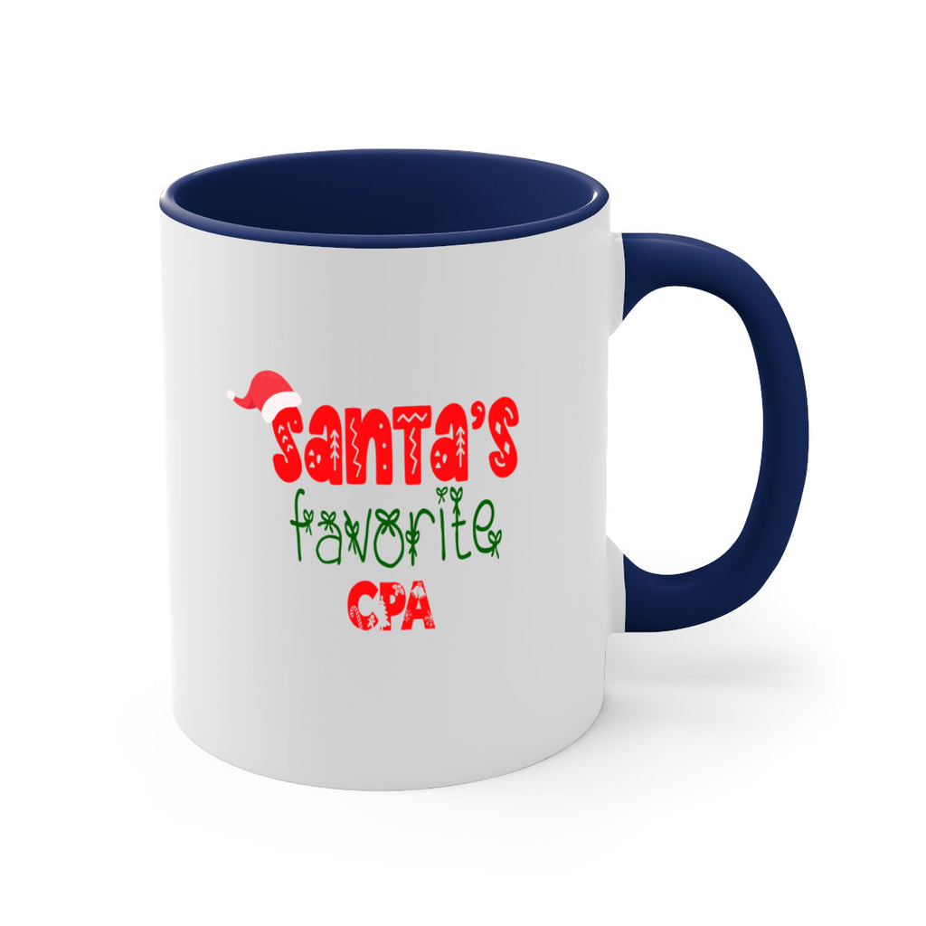 santas favorite cpa style 752#- christmas-Mug / Coffee Cup
