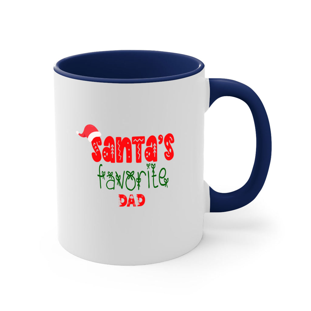 santas favorite dad style 763#- christmas-Mug / Coffee Cup