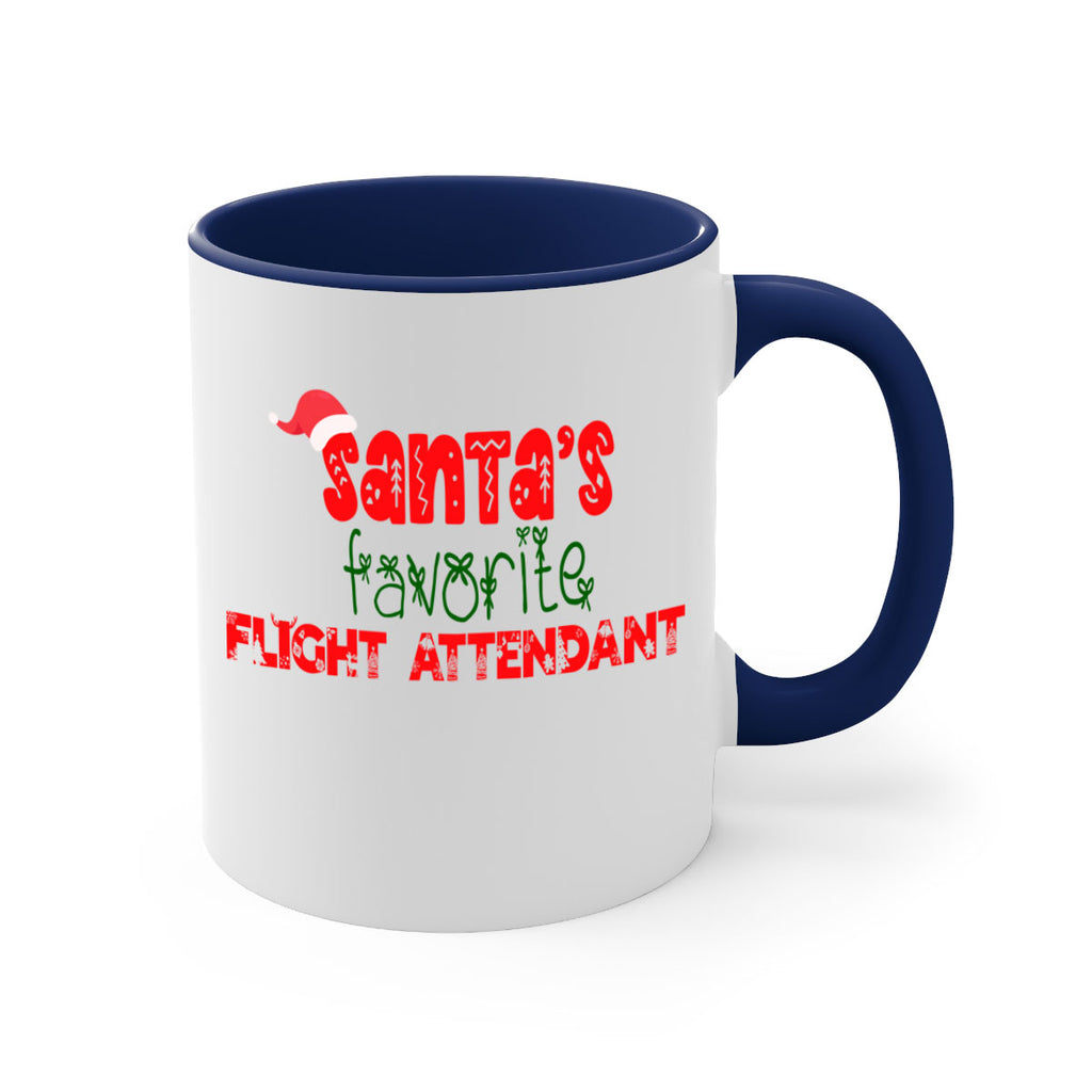santas favorite flight attendant style 828#- christmas-Mug / Coffee Cup