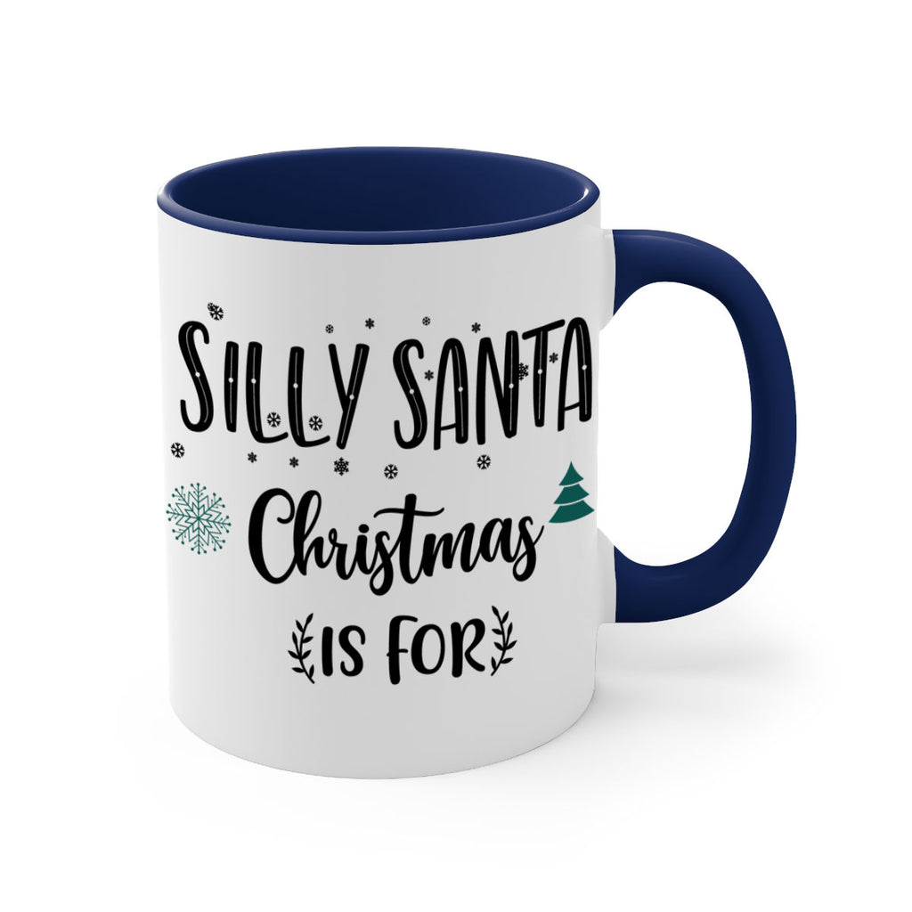 silly santa christmas is for jesus style 1175#- christmas-Mug / Coffee Cup