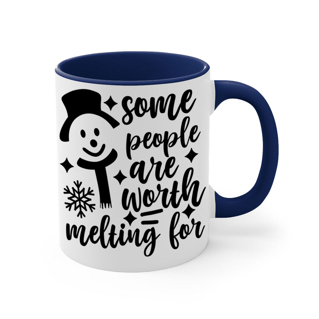 some people are worth melting for style 1181#- christmas-Mug / Coffee Cup