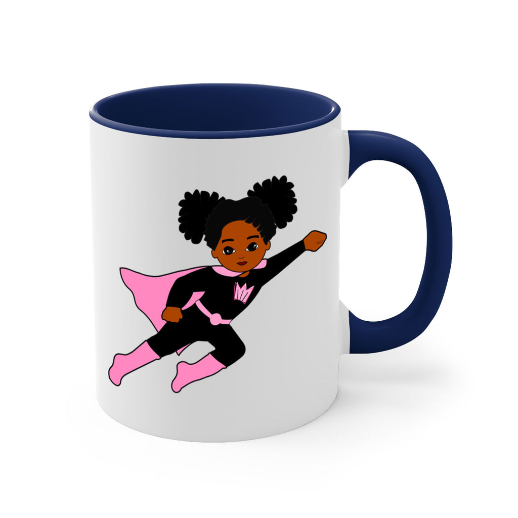 super kids girl 11#- Black women - Girls-Mug / Coffee Cup