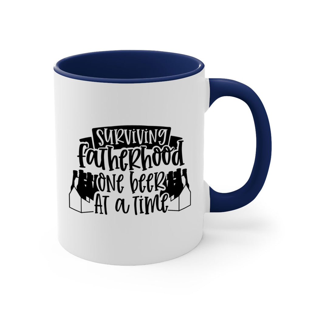 surviving fatherhood one beer at a time 19#- fathers day-Mug / Coffee Cup