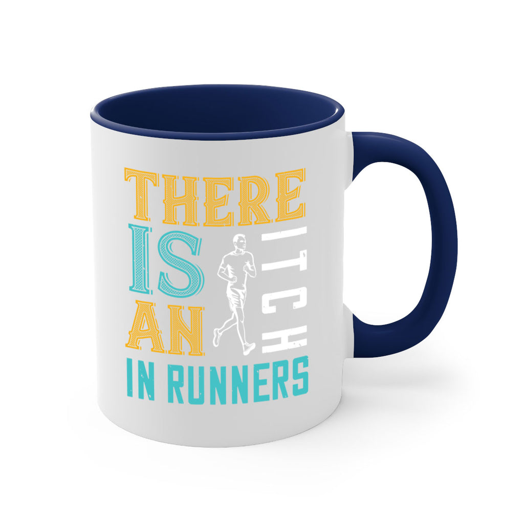 there is an itch in runners 9#- running-Mug / Coffee Cup