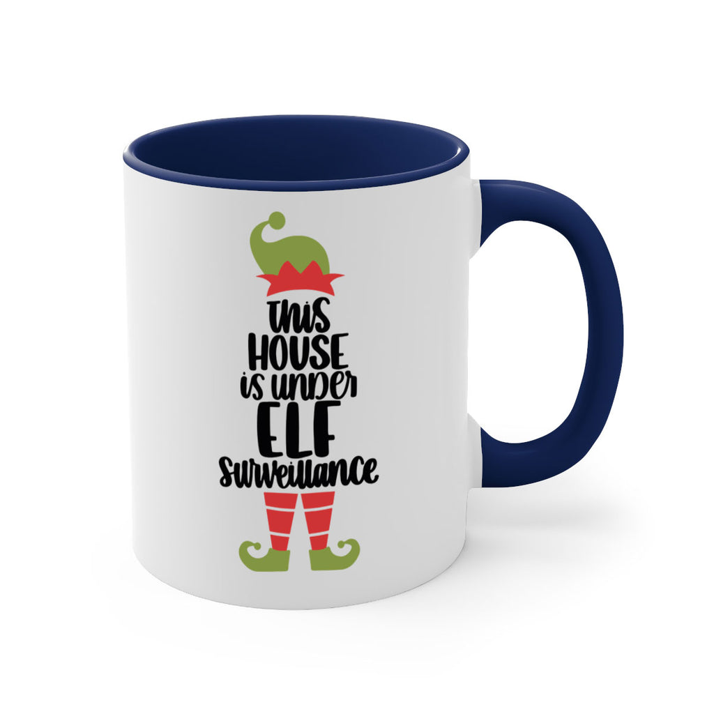 this house is under elf surveillance 38#- christmas-Mug / Coffee Cup