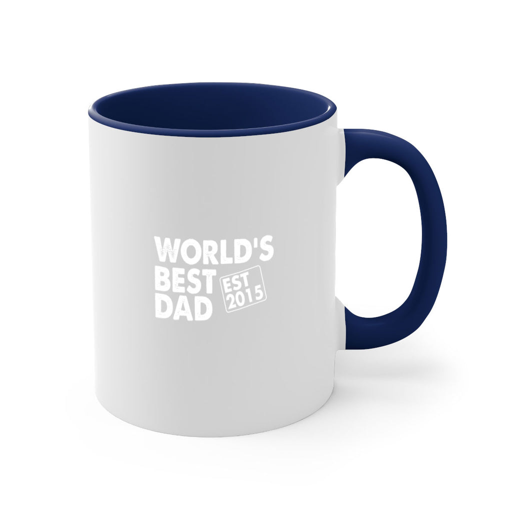 world is best dad est m 62#- dad-Mug / Coffee Cup
