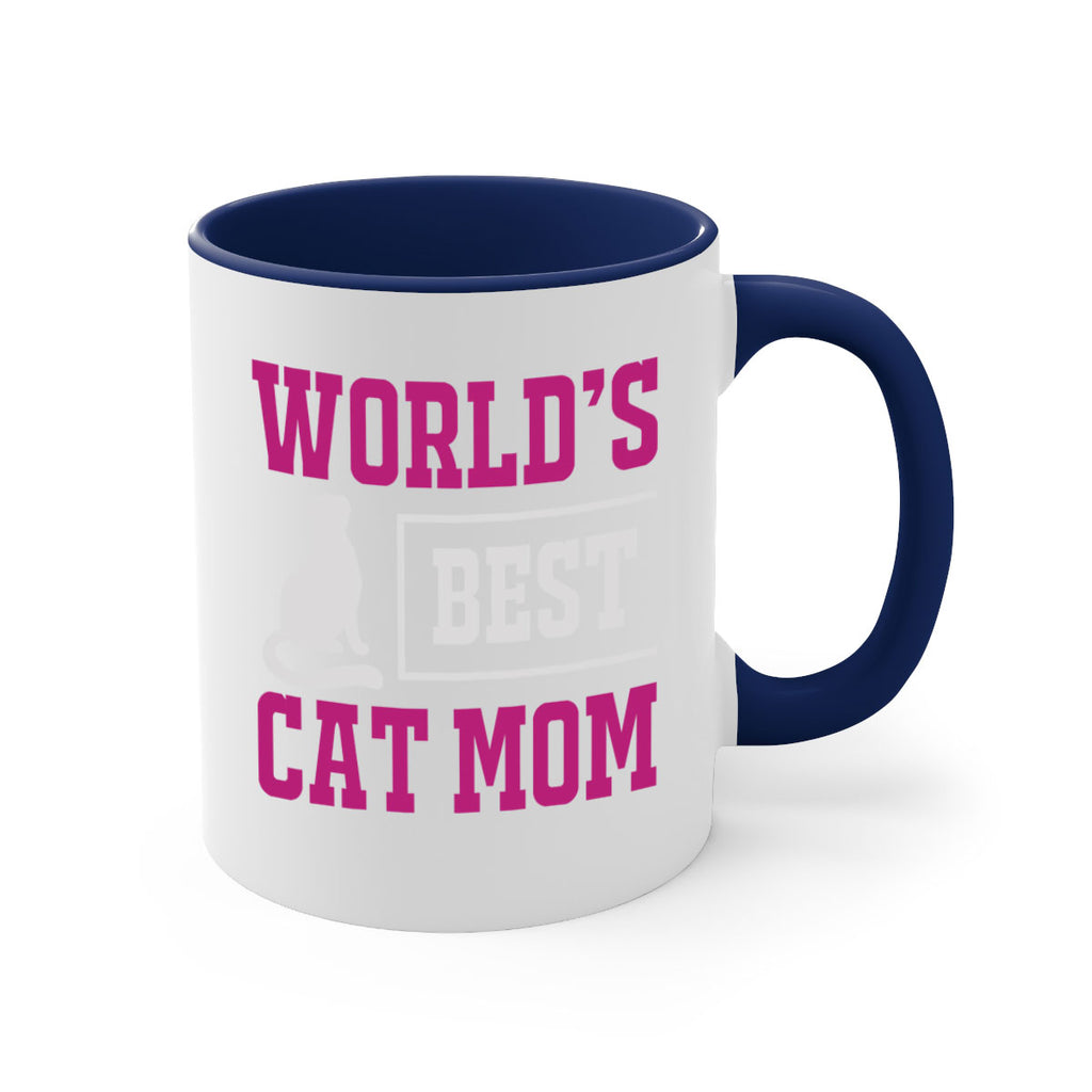 world’s best cat mom 16#- mom-Mug / Coffee Cup