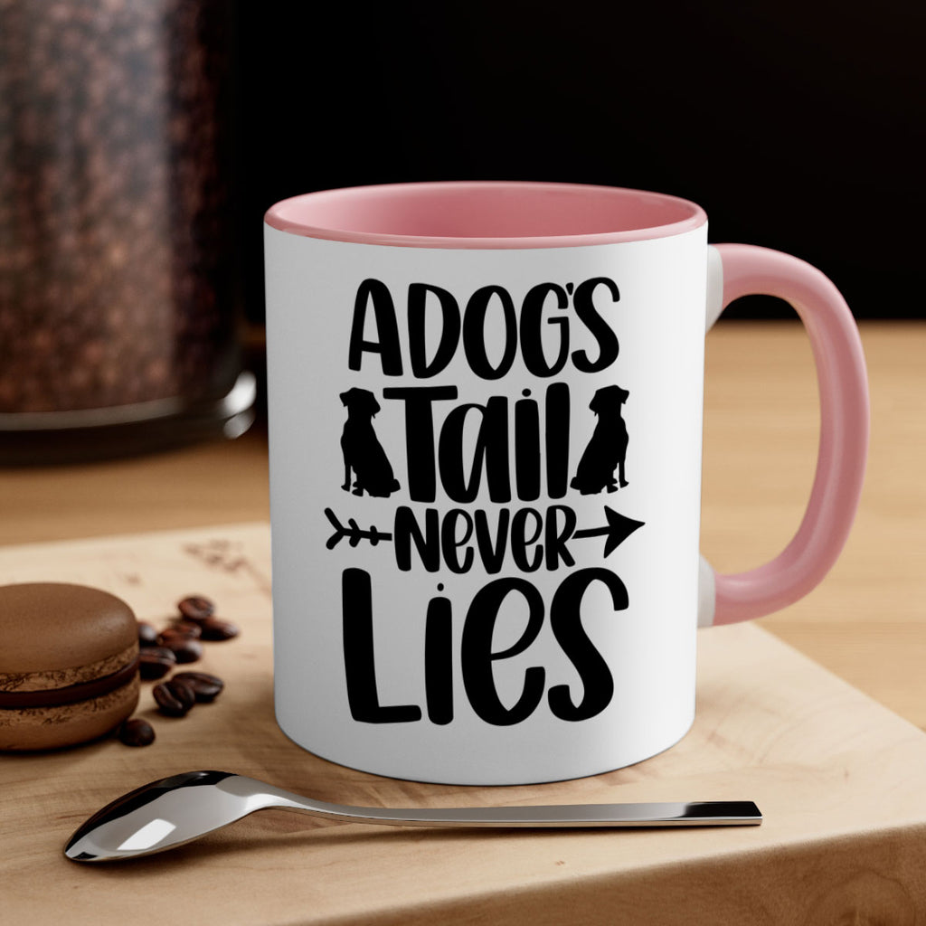 A Dogs Tail Never Lies Style 37#- Dog-Mug / Coffee Cup