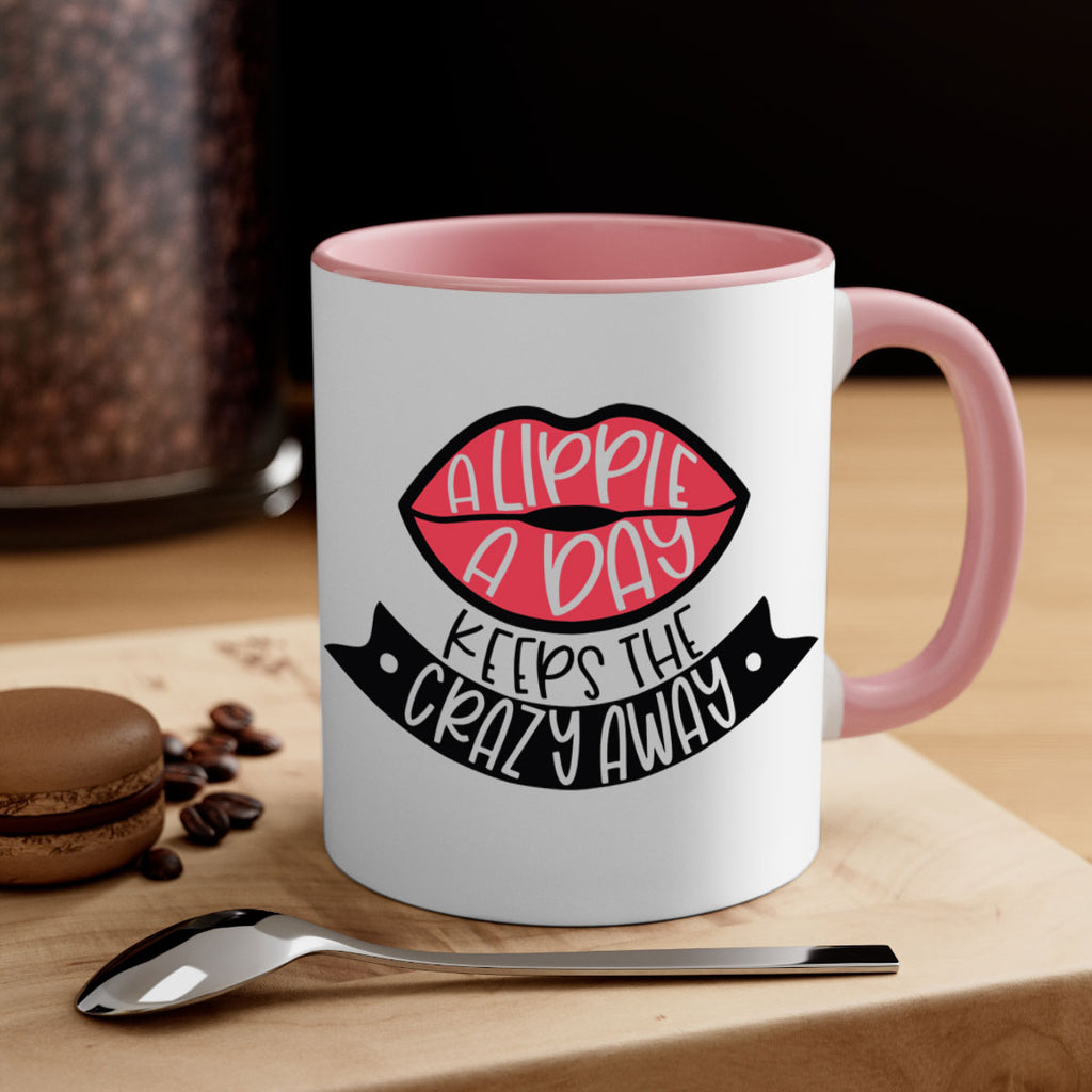 A Lippie A Day Keeps The Crazy Away Style 149#- makeup-Mug / Coffee Cup