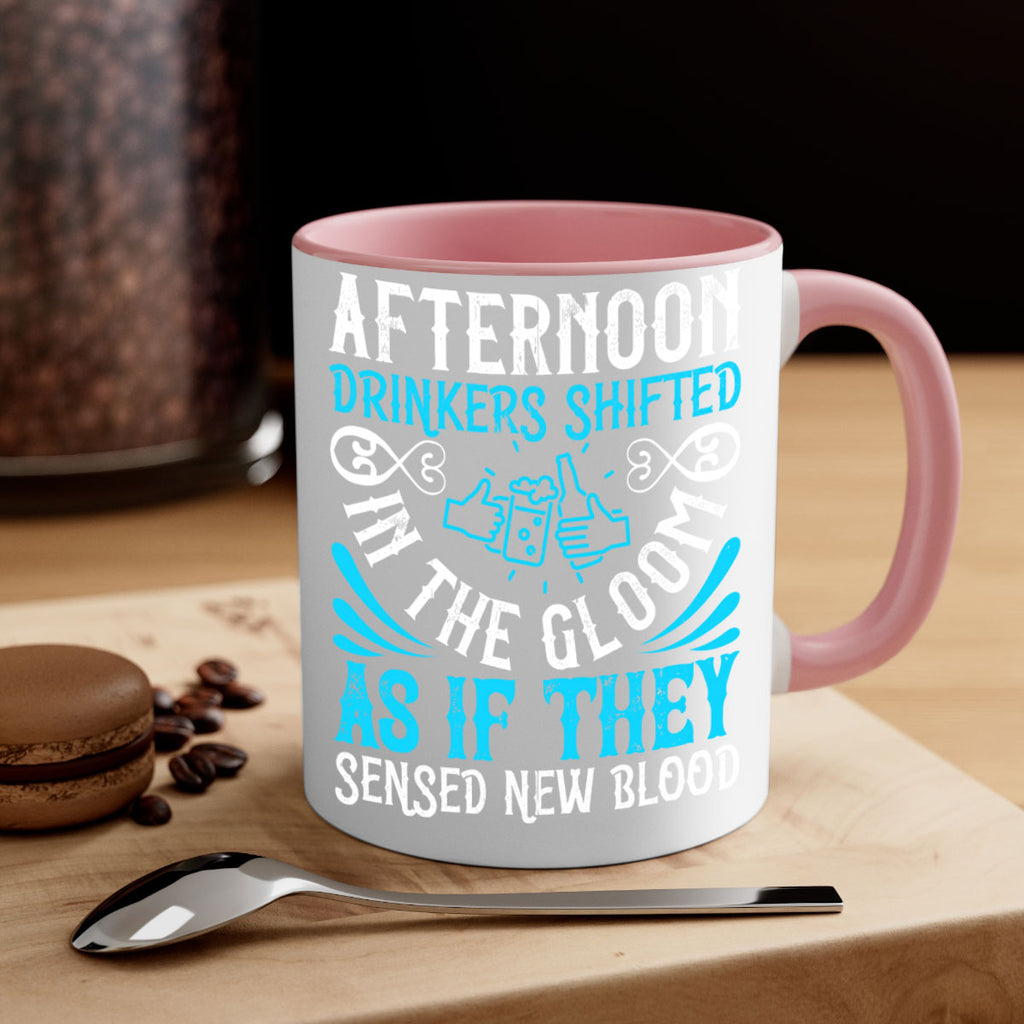 Afternoon drinkers shifted in the gloom as if they sensed new blood Style 28#- Dog-Mug / Coffee Cup