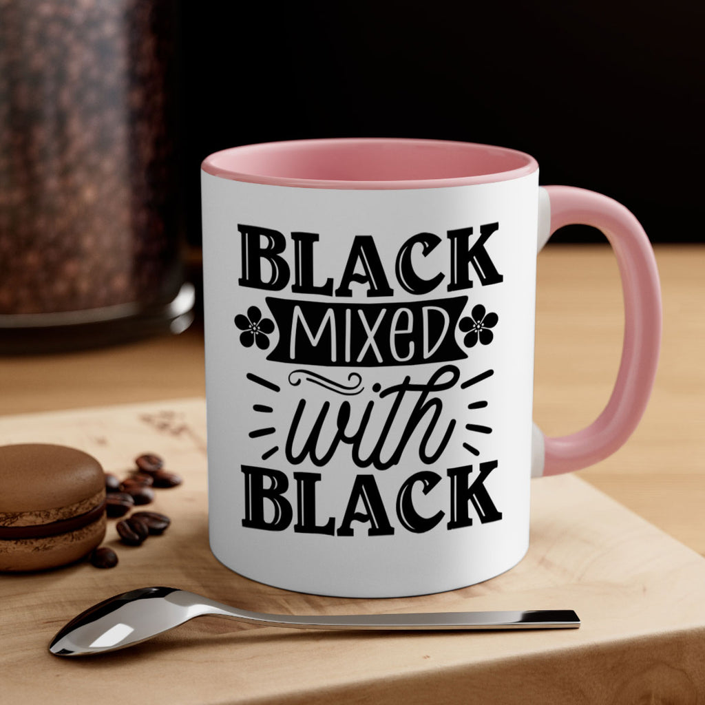 Black mixed with black Style 56#- Black women - Girls-Mug / Coffee Cup