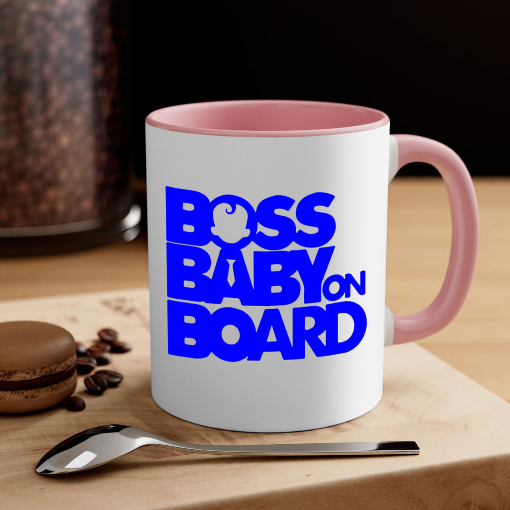 Boss Baby On Board 2#- black words - phrases-Mug / Coffee Cup