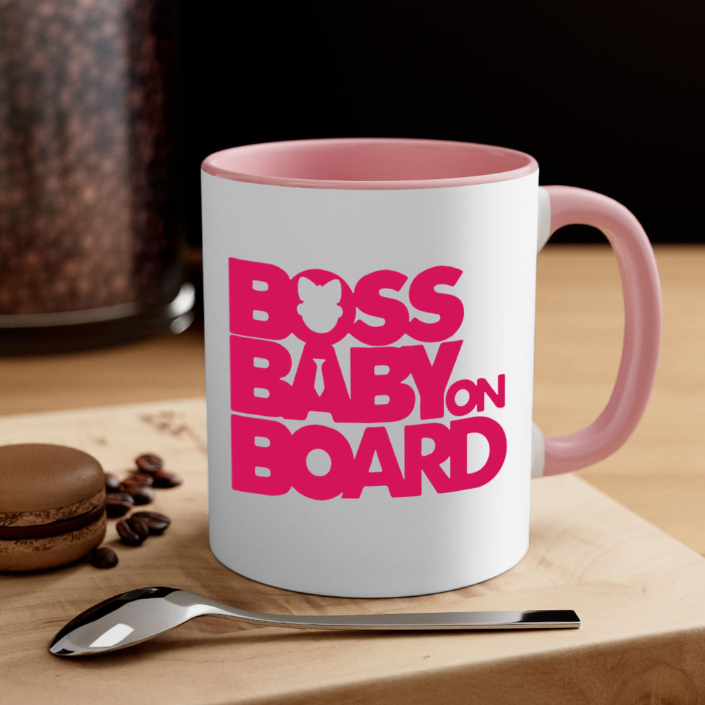 Boss Baby On Board 3#- black words - phrases-Mug / Coffee Cup