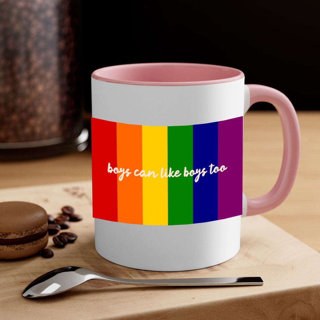 Boys can like Boys too 17#- lgbt-Mug / Coffee Cup
