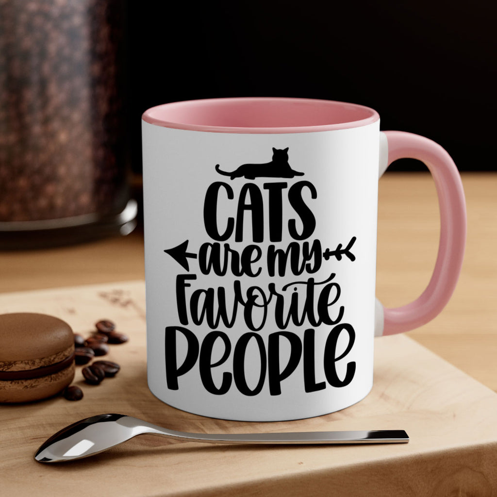Cats Are My Favorite People Style 90#- cat-Mug / Coffee Cup