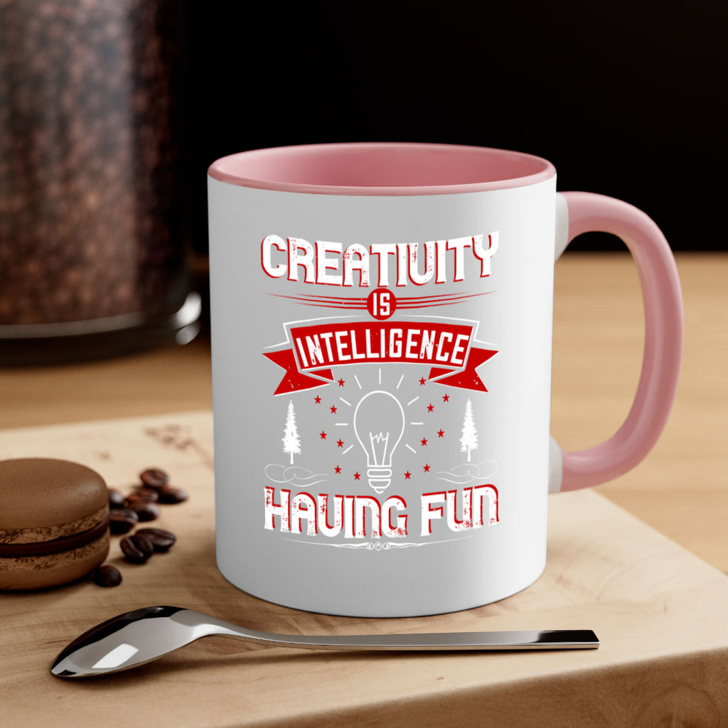 Creativity Is Intelligence Having Fun Style 49#- motivation-Mug / Coffee Cup