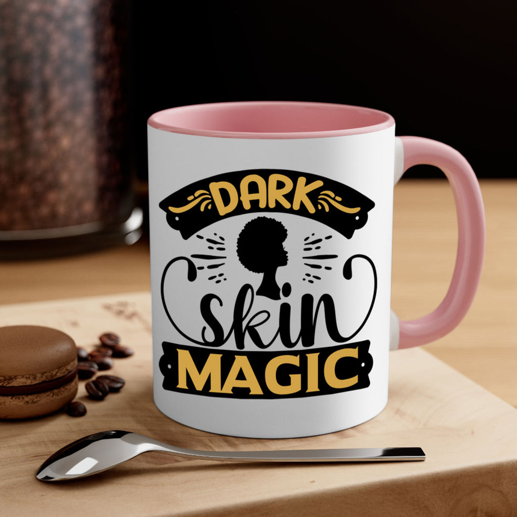 Dark skin magic Style 42#- Black women - Girls-Mug / Coffee Cup