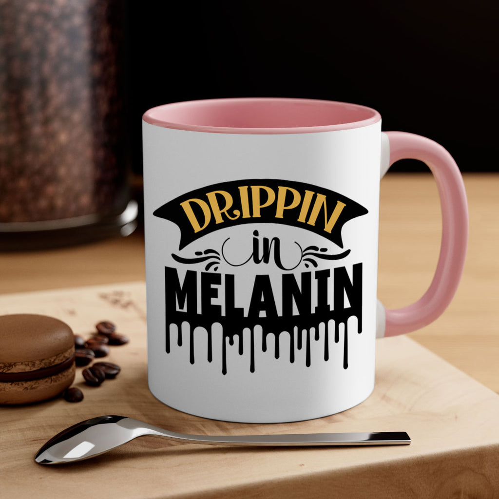 Drippin in melanin Style 41#- Black women - Girls-Mug / Coffee Cup