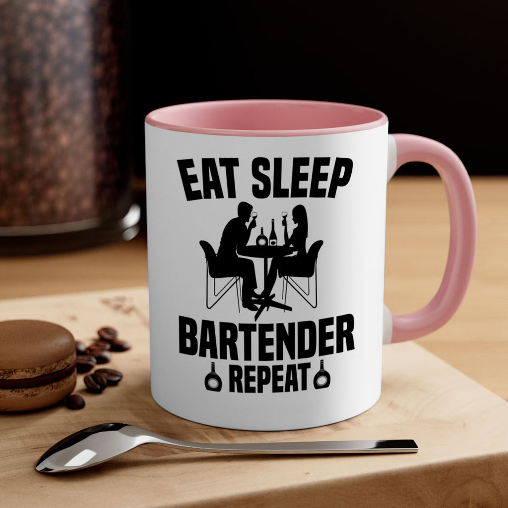 Eat sleep Style 3#- bartender-Mug / Coffee Cup
