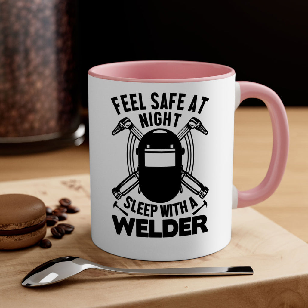 Feel safe at night Style 9#- welder-Mug / Coffee Cup