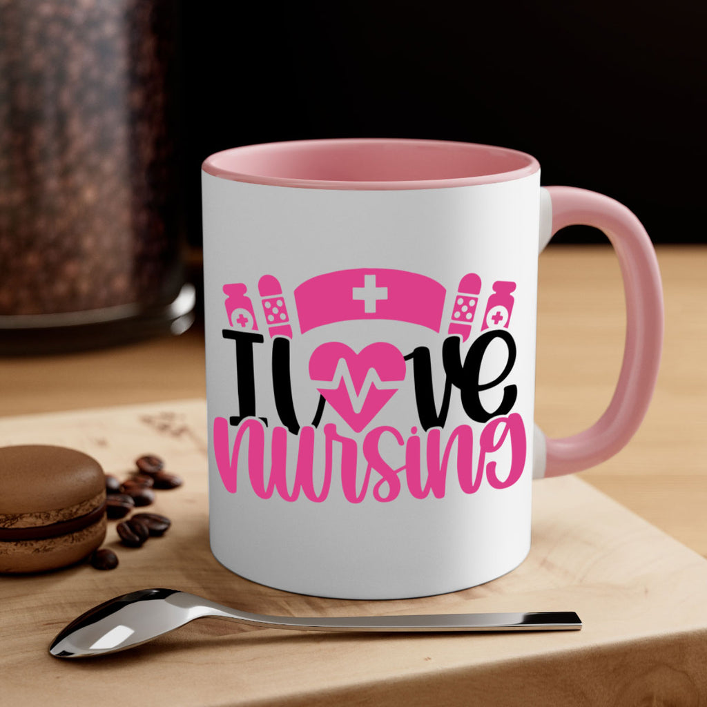 I Love Nursing Style Style 171#- nurse-Mug / Coffee Cup