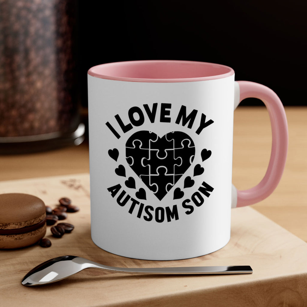 I love my Style 45#- autism-Mug / Coffee Cup
