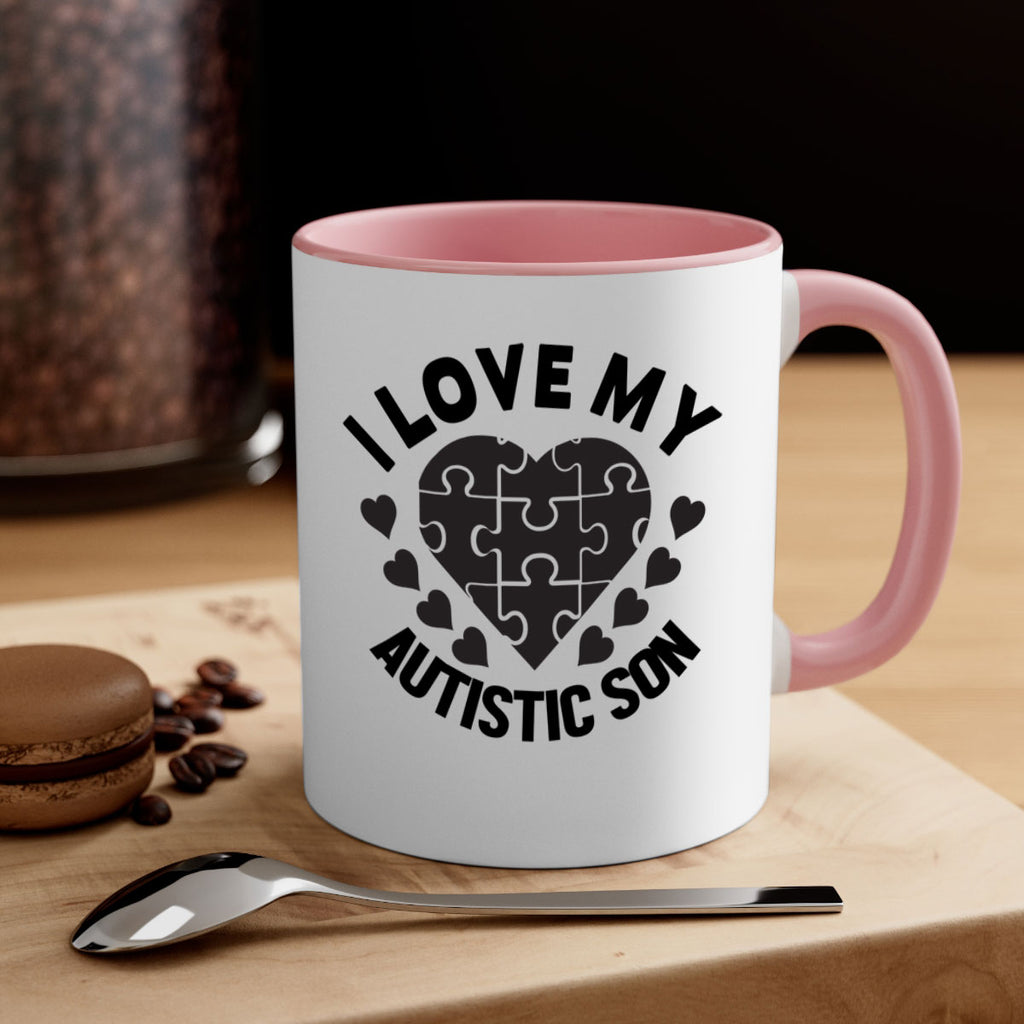 I love my Style 46#- autism-Mug / Coffee Cup